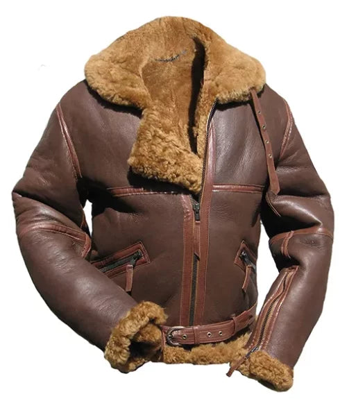 Men’s Classic Brown B3 Aviator Jacket