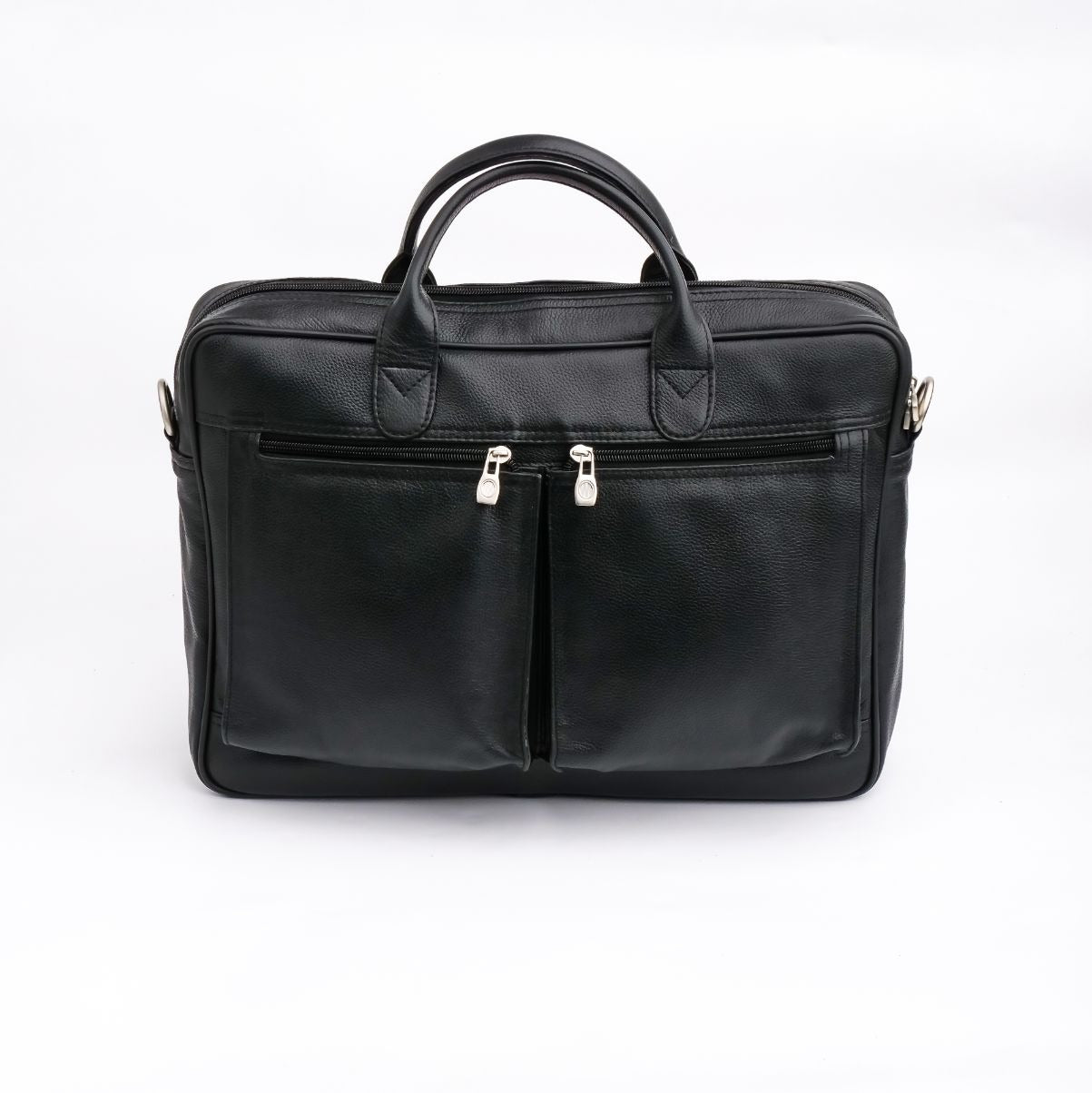 Ultimate Black Leather Office Bag