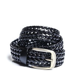 Premium brown Braided Leather Belt