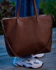 Original Leather Tote Bag in Tan