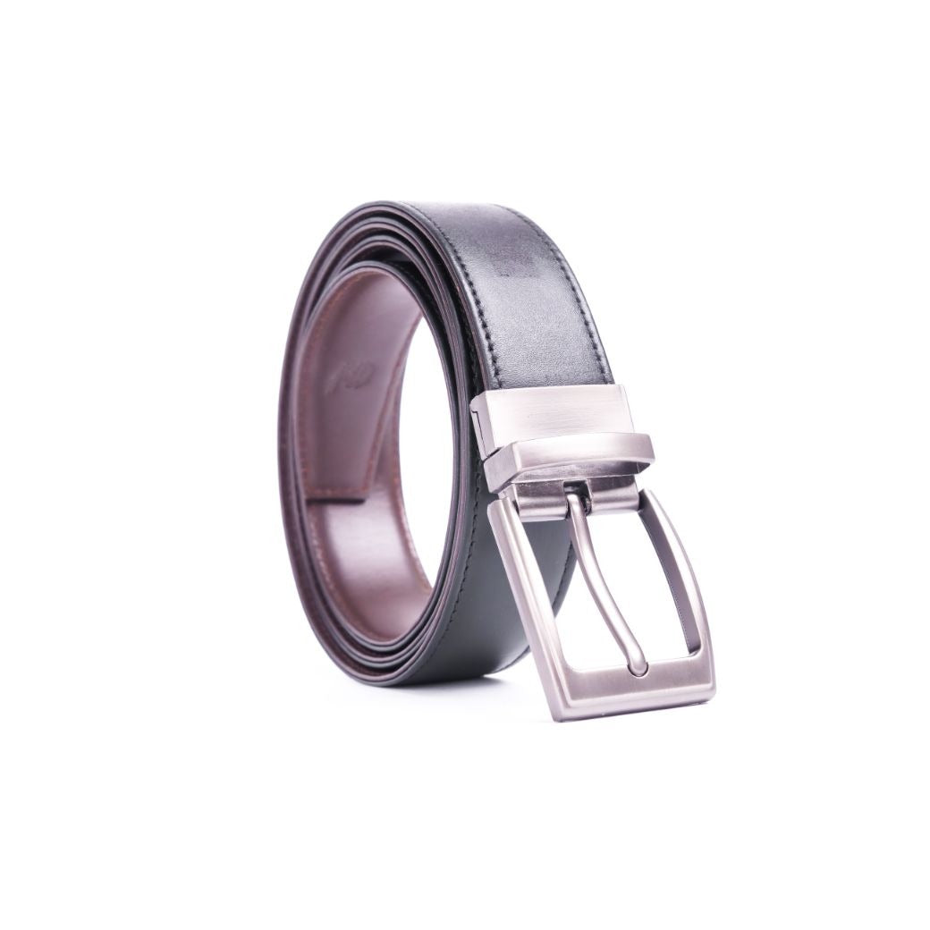 High-Quality Men's Dual-Sided Leather Belt