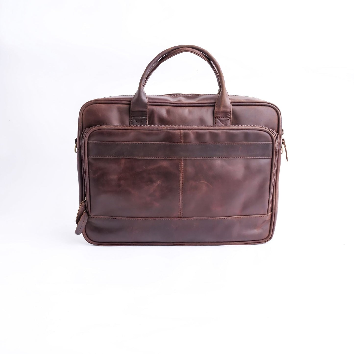 Leather Companion Business Laptop Bag